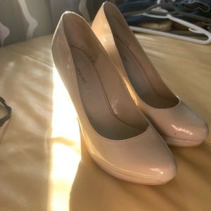 Spring nude heels size 7.5